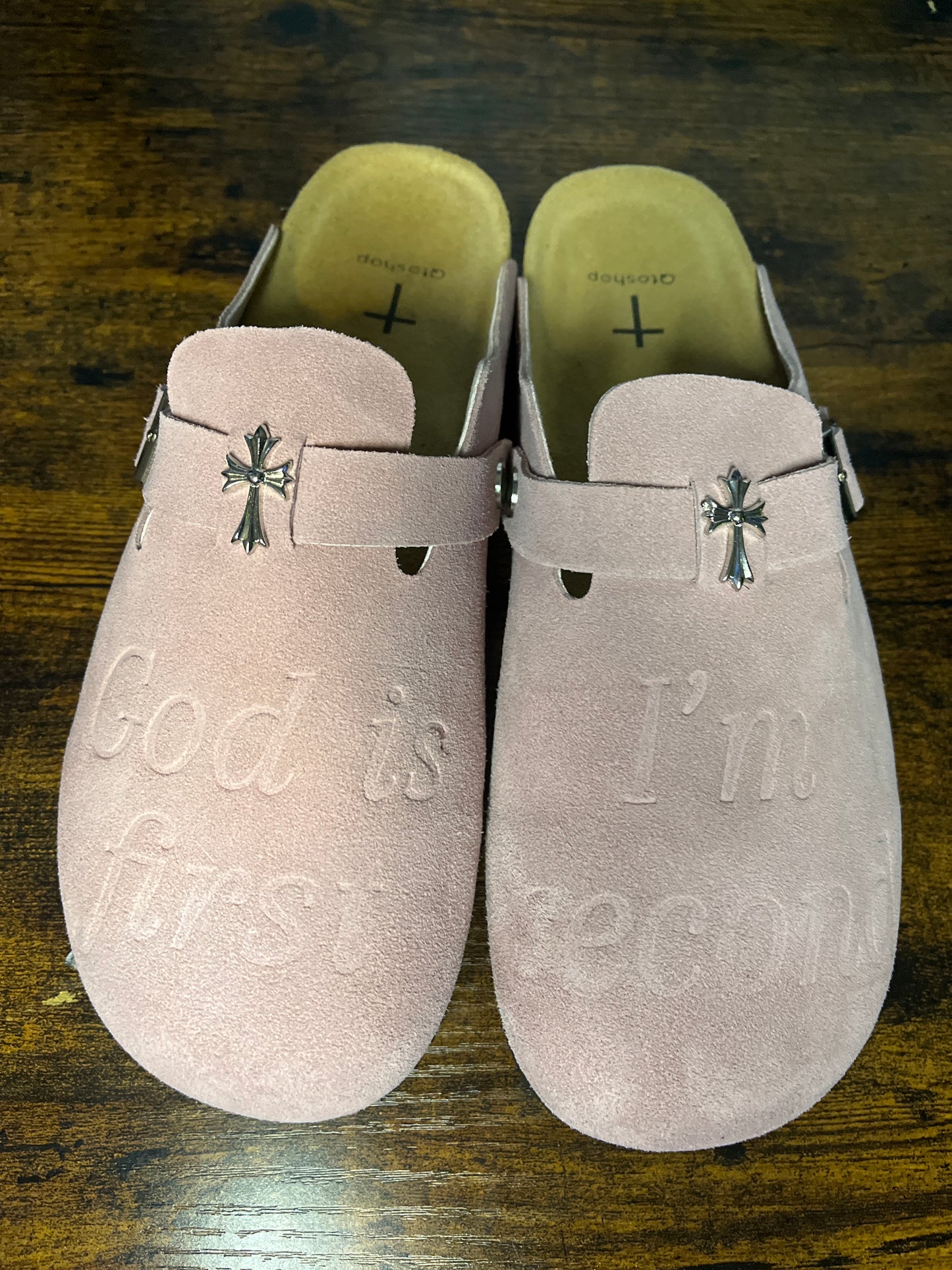 (God is first)(Im second) Clogs